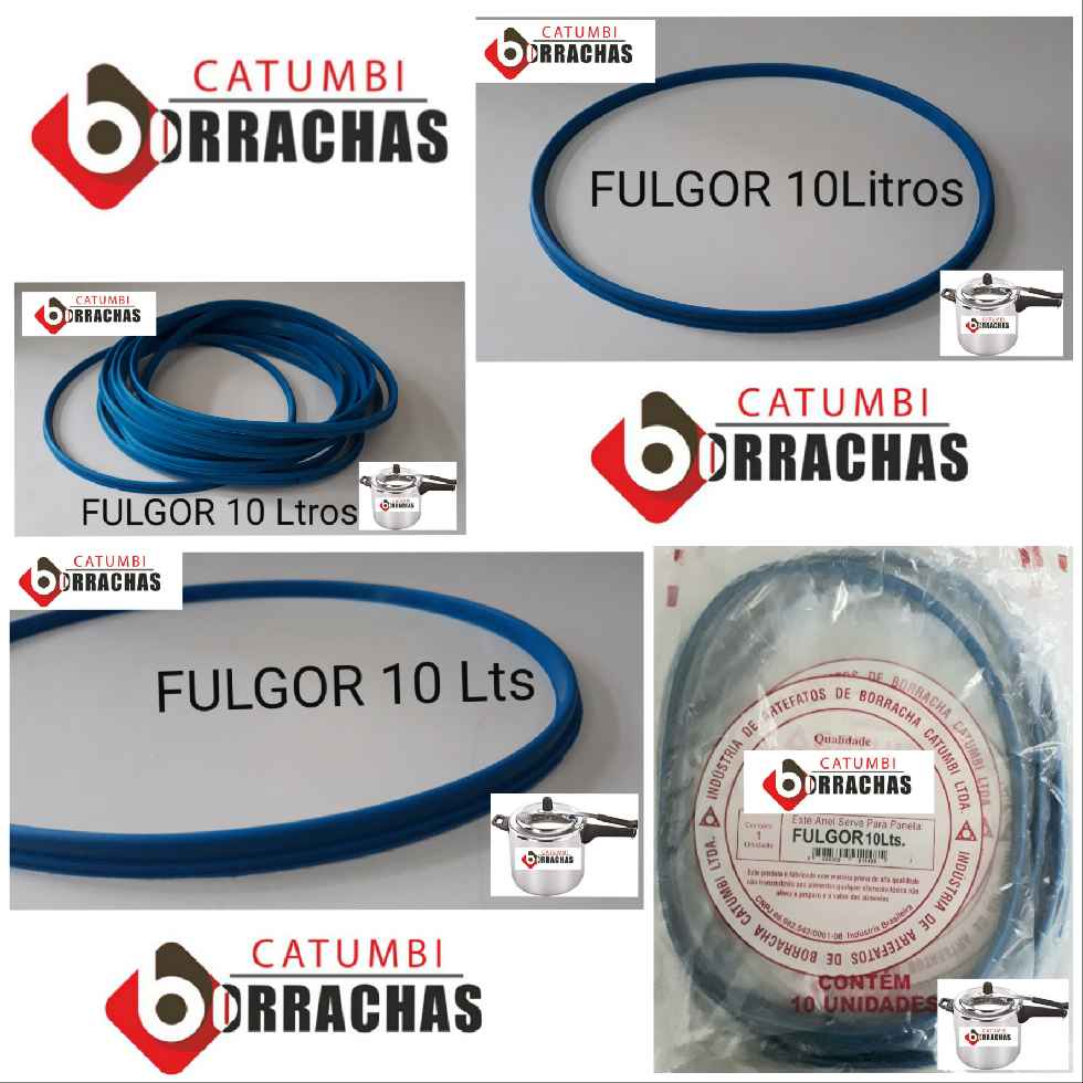 Borracha multiuso Fulgor Para Panela De Pressão 10lts Silicone