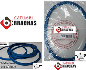 Borracha Rochedo Nova 6-8 Litros com pique silicone